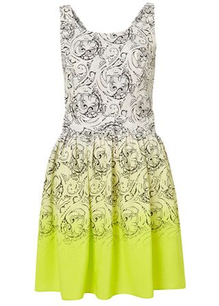 Topshop paisley print shift dress, £46