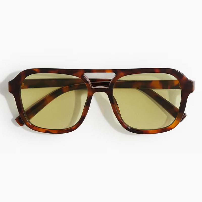 cut out image of H&M yellow lens sunglasses