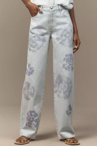 Pilcro Sunset High-Rise Straight-Leg Jeans