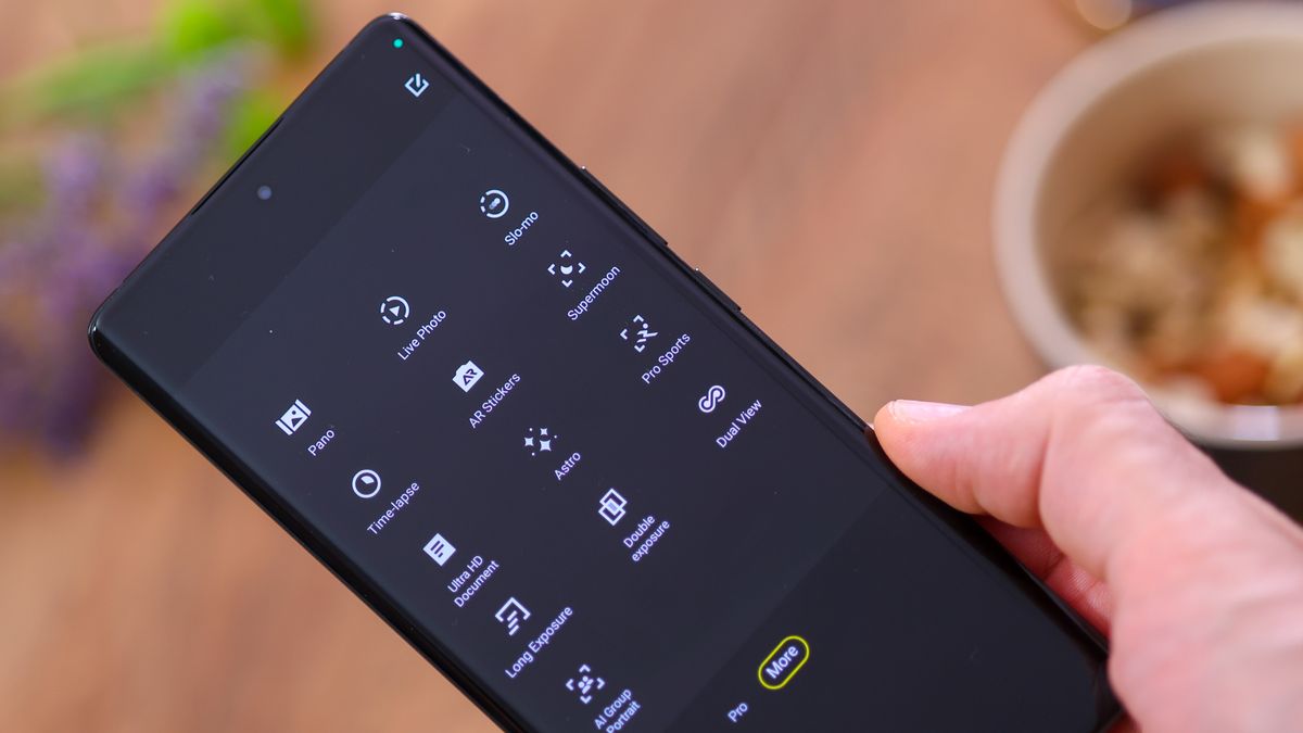 A Photo of the Vivo X80 Pro 5G smartphone