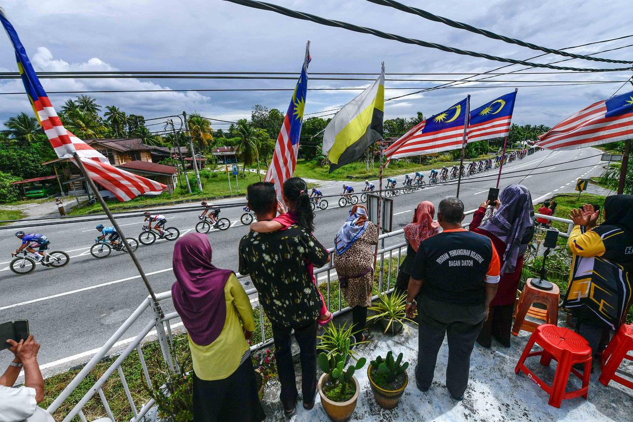 Stage 4 of Le Tour de Langkawi 2022 from Sabak Bernam to Meru Raya