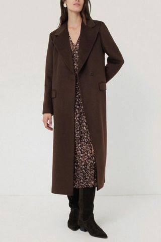 Jigsaw Wool Maxi City Coat