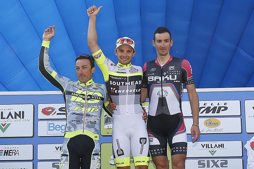 Jakub Mareczko (Southeast) wins stage 3 at Coppi e Bartali