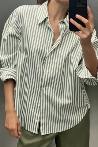 zara, Basic Poplin Shirt