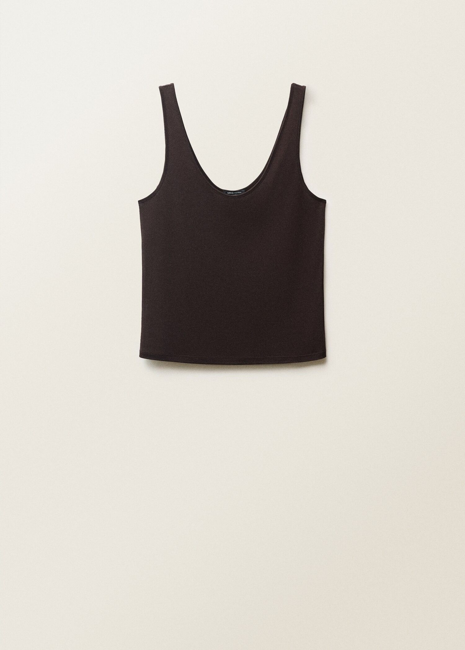 MANGO, Low-Neck Lyocell Top - Women | Mango Usa
