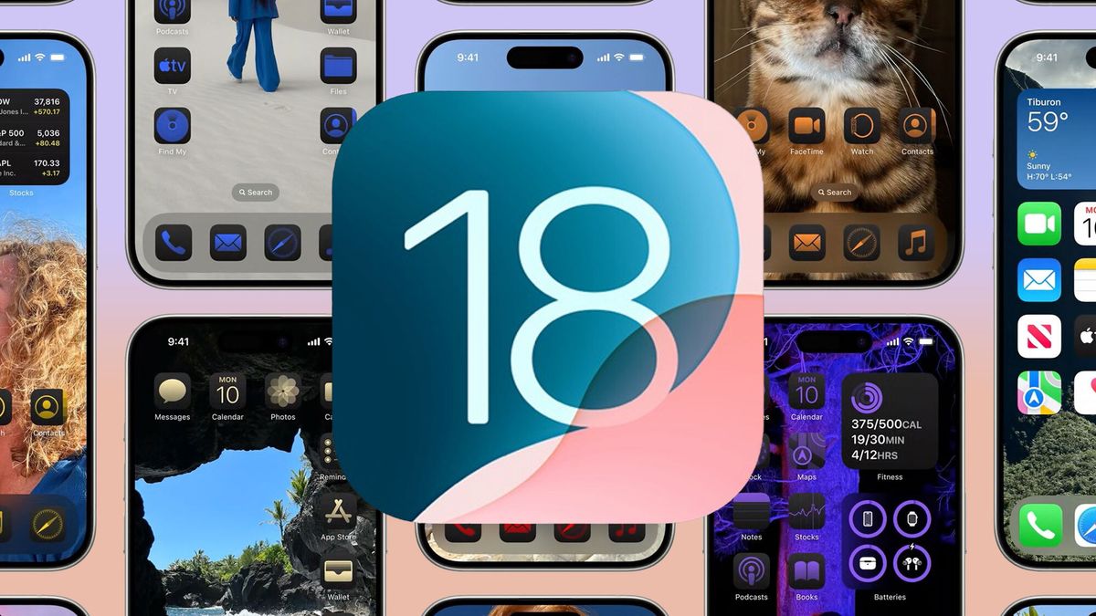 iOS 18 home screen customization features