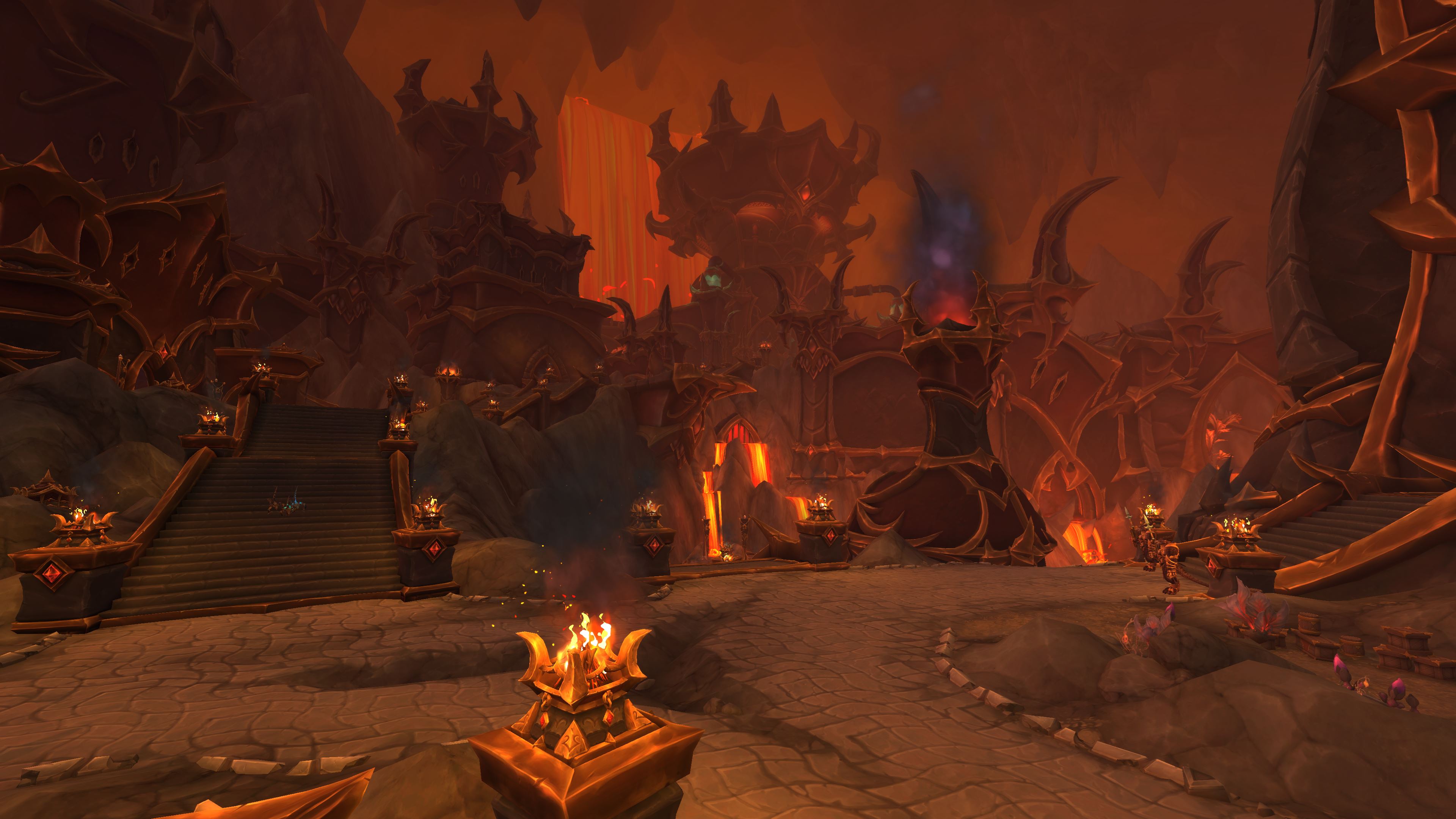 WoW 10.1 update - the new raid located inside Zaralek Cavern