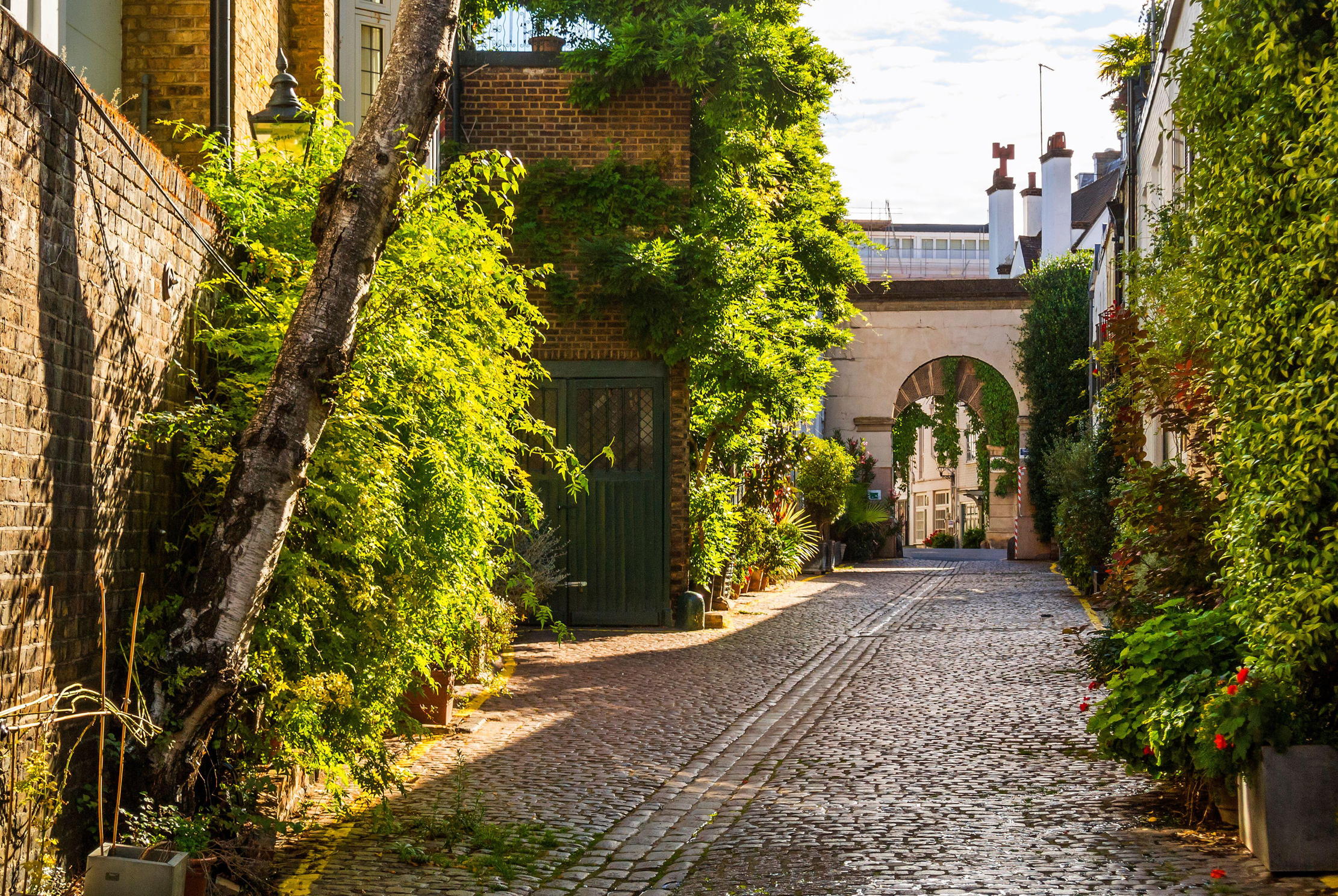 Kynance Mews in South Kensington