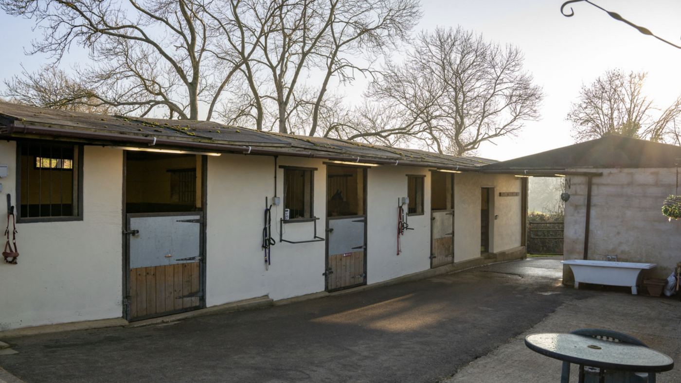 Row of stables