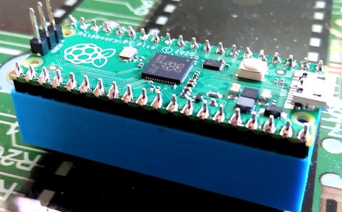 Maker Creates Raspberry Pi Pico 3D Printed Soldering Jig | Tom's Hardware