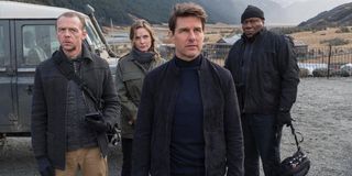 Simon Pegg, Rebecca Ferguson, Tom Cruise, Ving Rhames - Mission: Impossible - Fallout