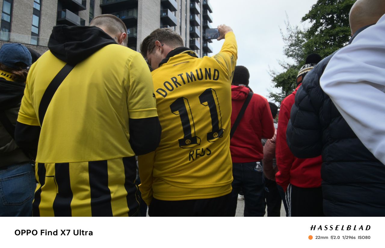 Oppo Find X7 Ultra sample photos &ndash; at UEFA Champions League 2024 final