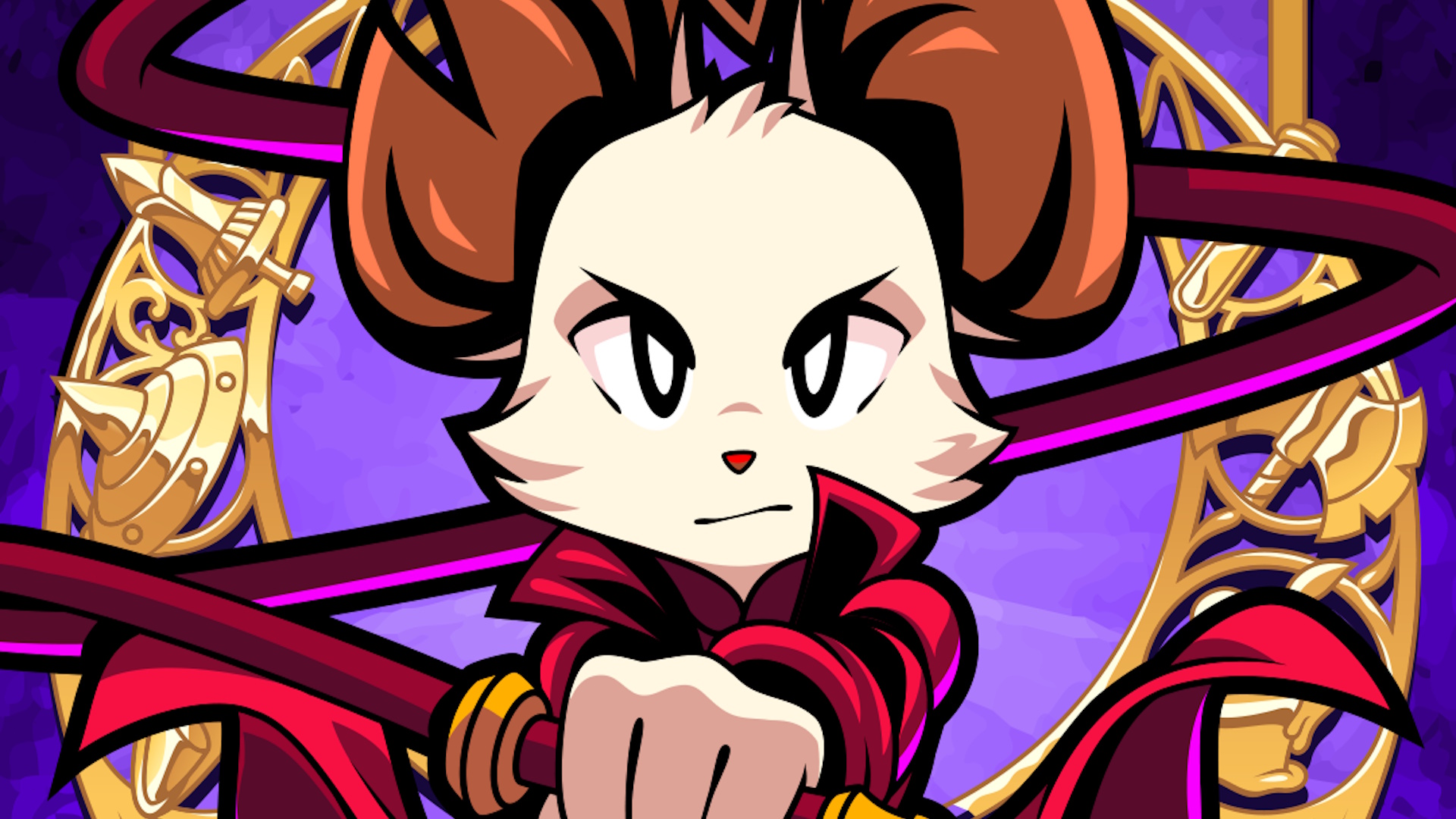 Mina the Hollower key art cropped to just show Mina