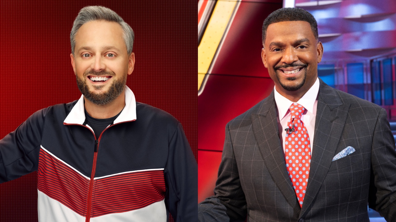 Nate Bargatze as host of ABC's The Greatest Average American and Alfonso Ribeiro as host of America's Funniest Home Videos