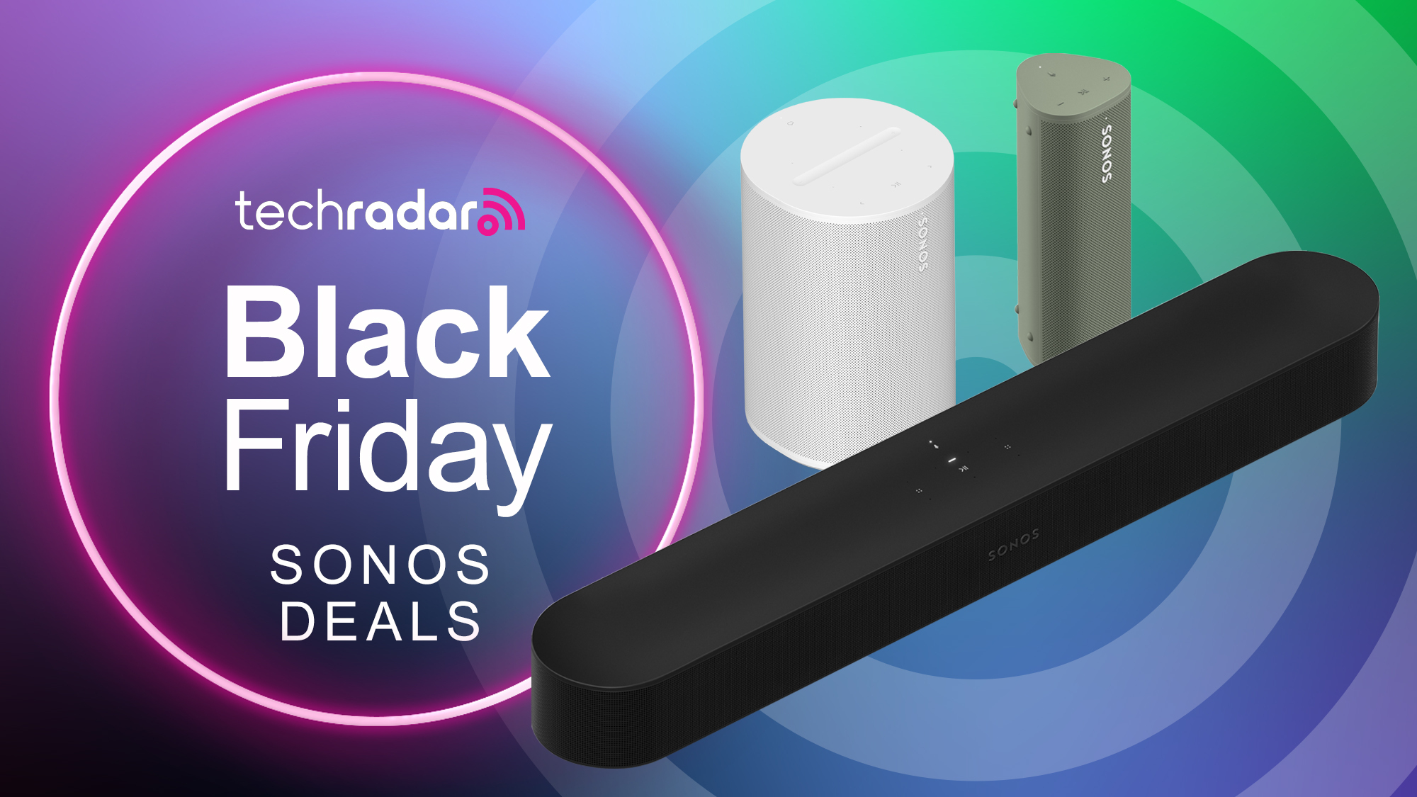 Sonos Black Friday deals 2023 TechRadar