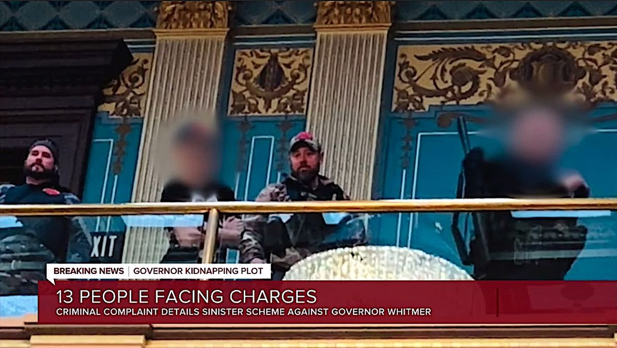 Militants arrested in plot to kidnap Michigan governor were incensed