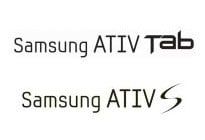 Samsung Ativ Trademarks