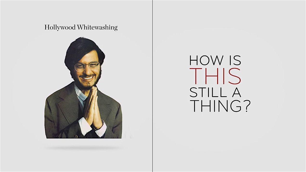 Hollywood is still casting white actors in ethnic roles? Last Week Tonight asks, incredulously