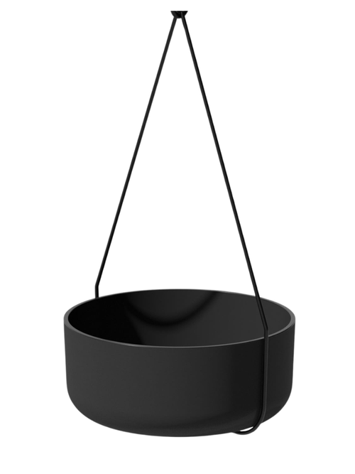 All Weather Eco Hevea 14" Hanging Bowl Planter