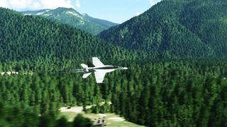 Screenshot of Microsoft Flight Simulator — Top Gun: Maverick.