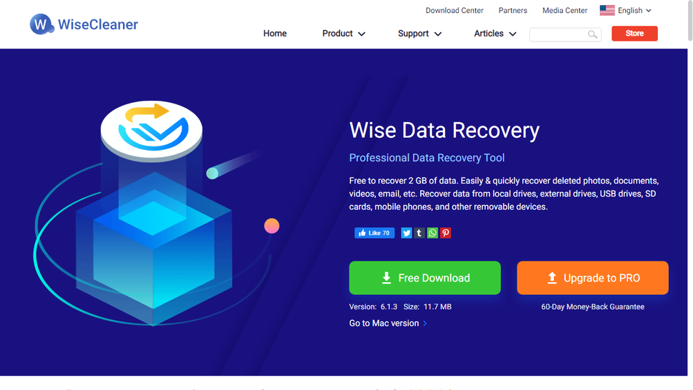 wise data recovery cleaner review