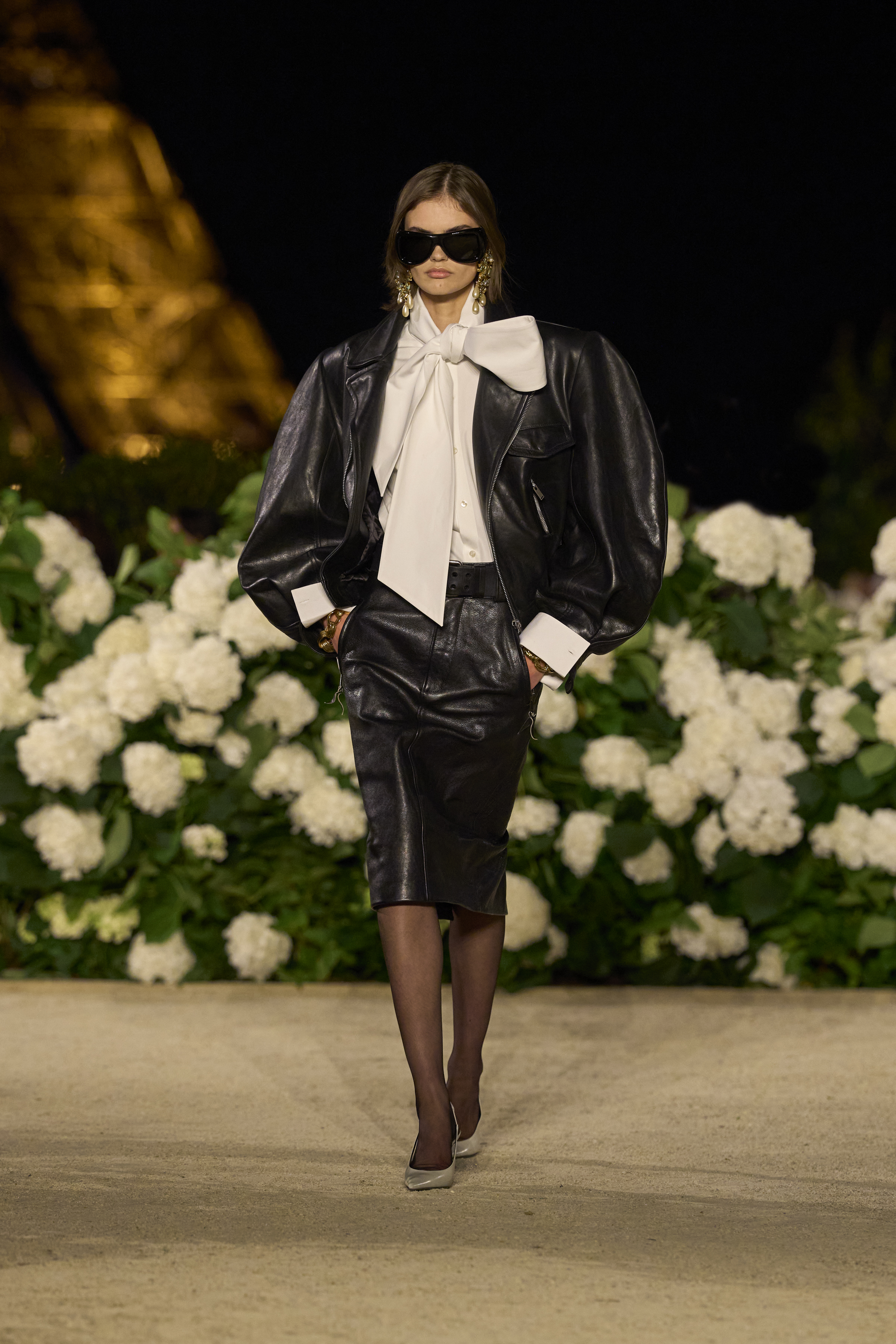 Saint Laurent spring/summer 2026 runway.