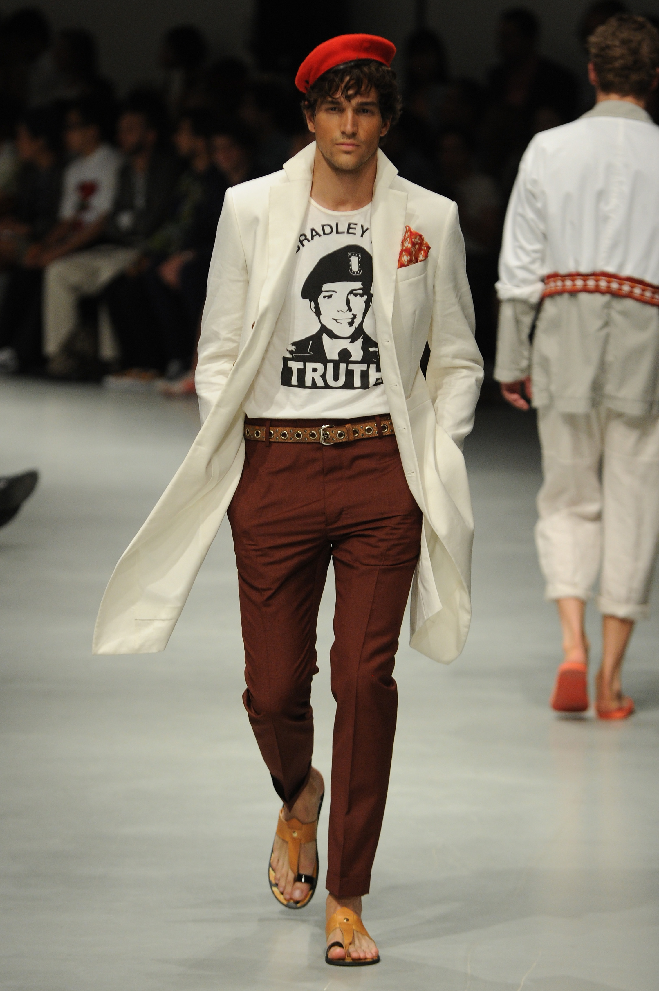 Paul Anthony Kelly was a runway model for Vivienne Westwood before landing the Love Story role