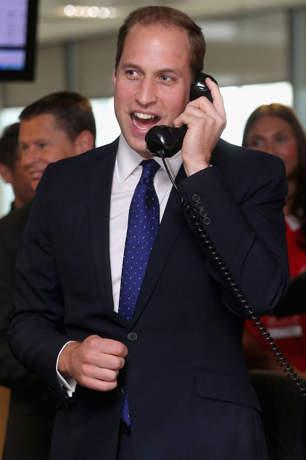 Prince Harry and Prince William at 9/11 charity day in the Docklands