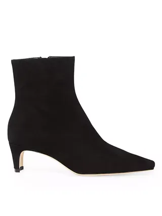 Wally 45mm Suede Ankle Boots