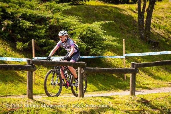 Vivienne Meyer (Colnago Sudtirol) races in La Bresse, France