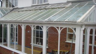 conservatory roof in need of repair