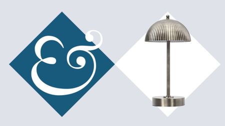 Target chrome lamp