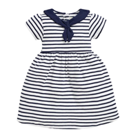 Striped Short Sleeve Sailor Dress, £19 | JoJo Maman Bebe