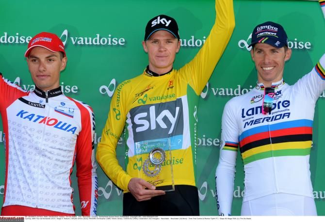 Chris Froome (Team Sky) defended his title