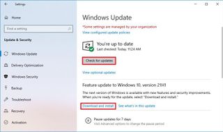 Windows 10 download optional updates