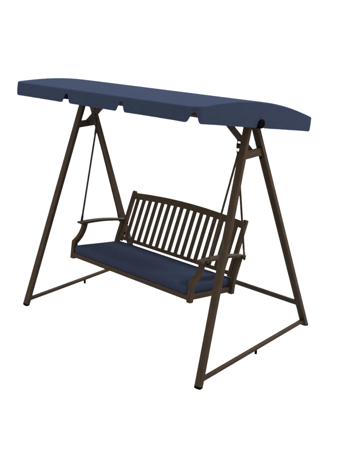 a freestanding porch swing