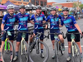 Riders who competed in junior races at 2022 Unbound Gravel, all in top 10 - Alexis Jaramillo, Lauren Weigel second and Ragan Weigel third, as well as Makala Jaramillo and Alexa Stierwalt
