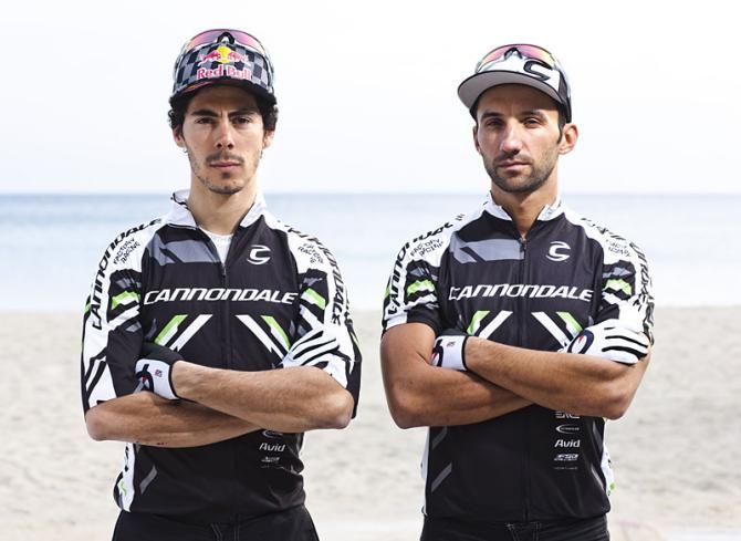 Marco Fontana and Manuel Fumic