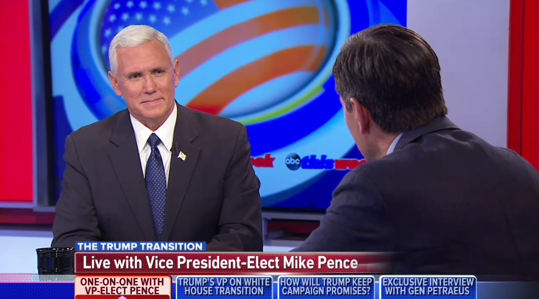 Mike Pence on ABC News