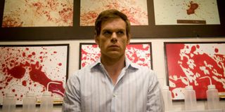 Michael C. Hall as Dexter on Dexter