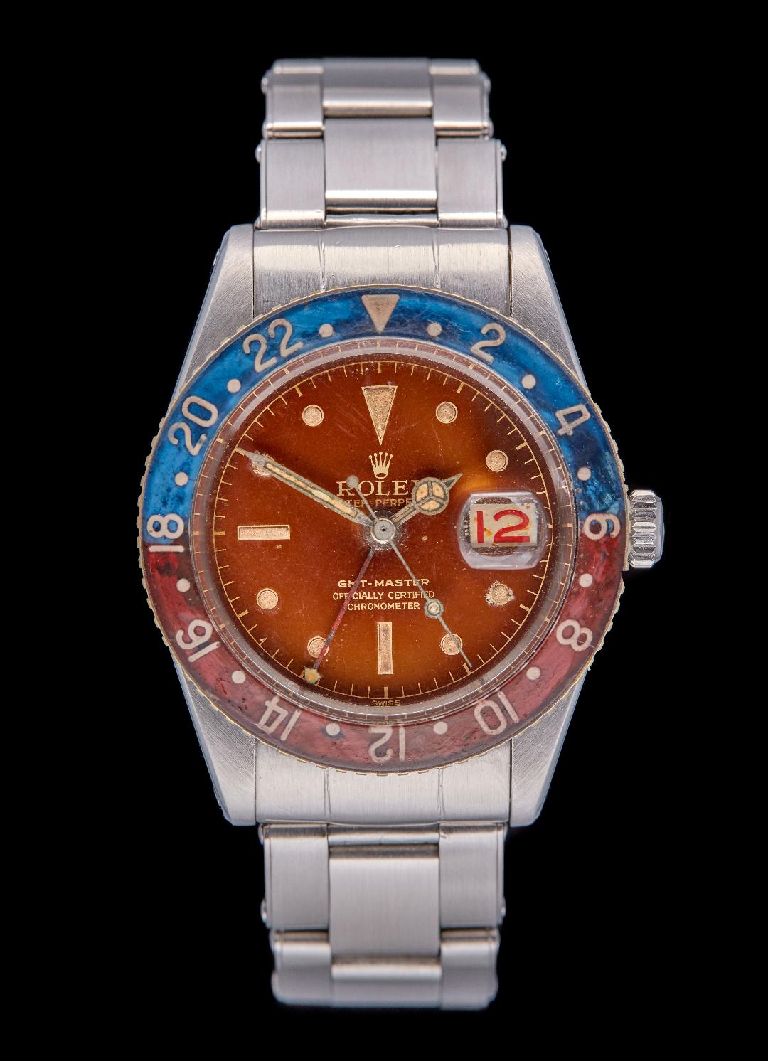 brown zenith and tudor watches