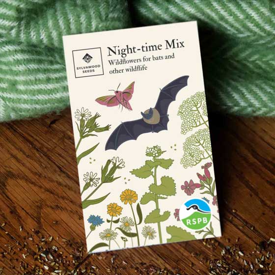 Rspb Night-Time Wildflower Mix Seed Pack - Wildlife Attractor Seeds