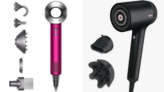 The Shark STYLE iQ design dryer and Dyson Supersonic