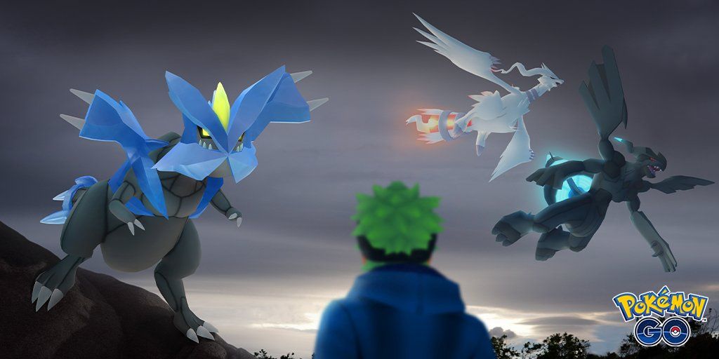 The Tao Trio Pokémon Mega X/Y Evolve : Reshiram Zekrom Kyurem 