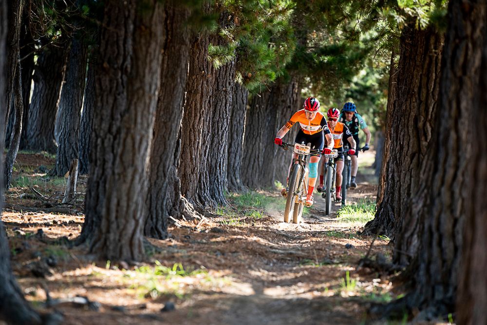 Anna van der Breggen and Annika Langvad at Cape Epic