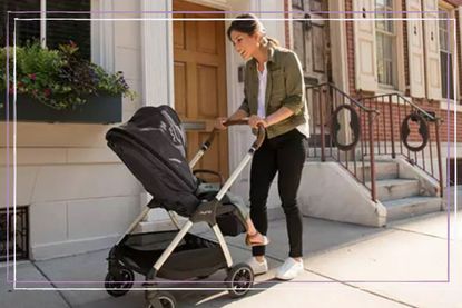 An image of the Triv pushchair by Nuna - our top pick of the best pushchairs for 2022