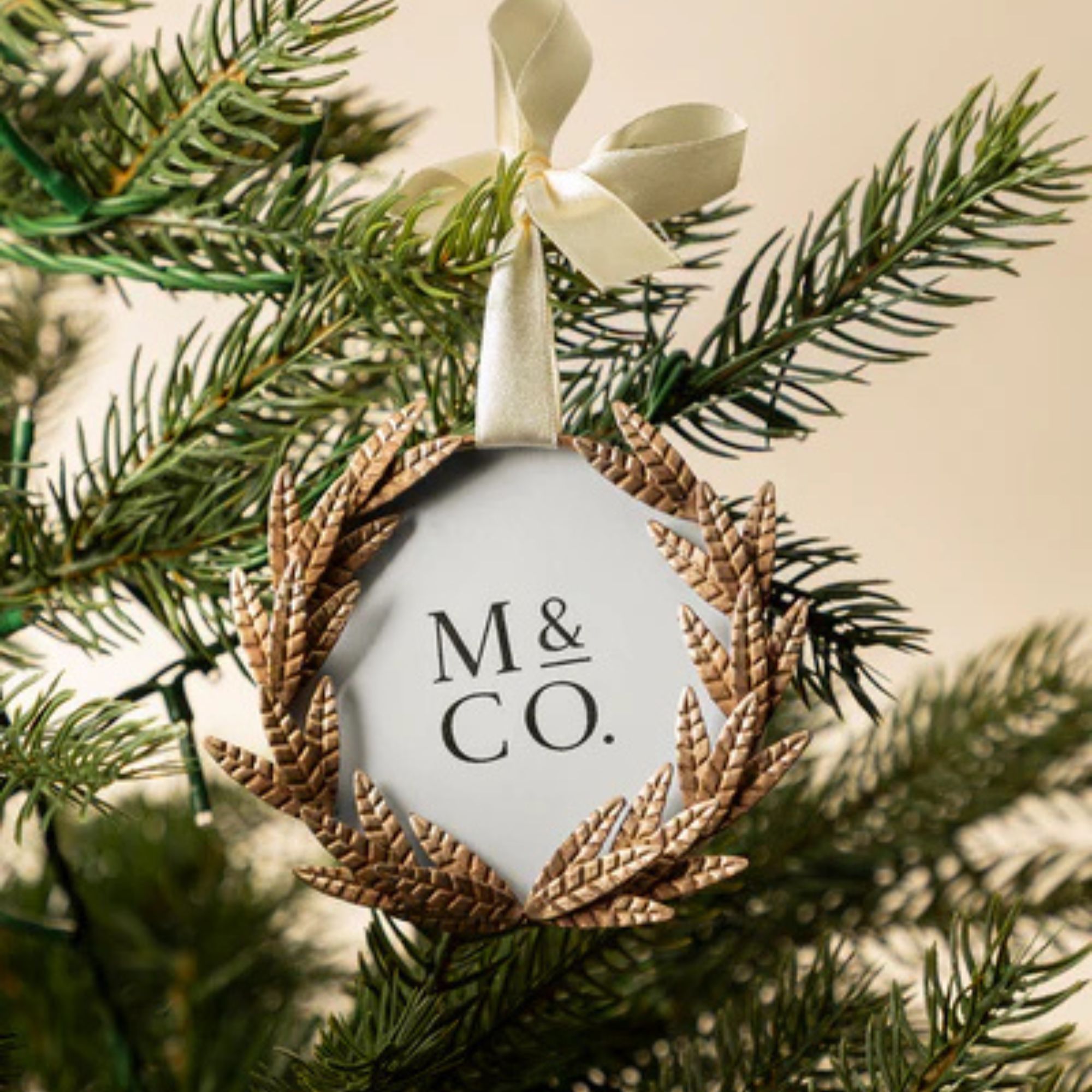 Laurel Picture Frame Ornament