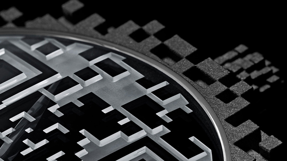 H. Moser QR code watch
