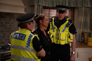 Moira's arrested by Pc Swirling