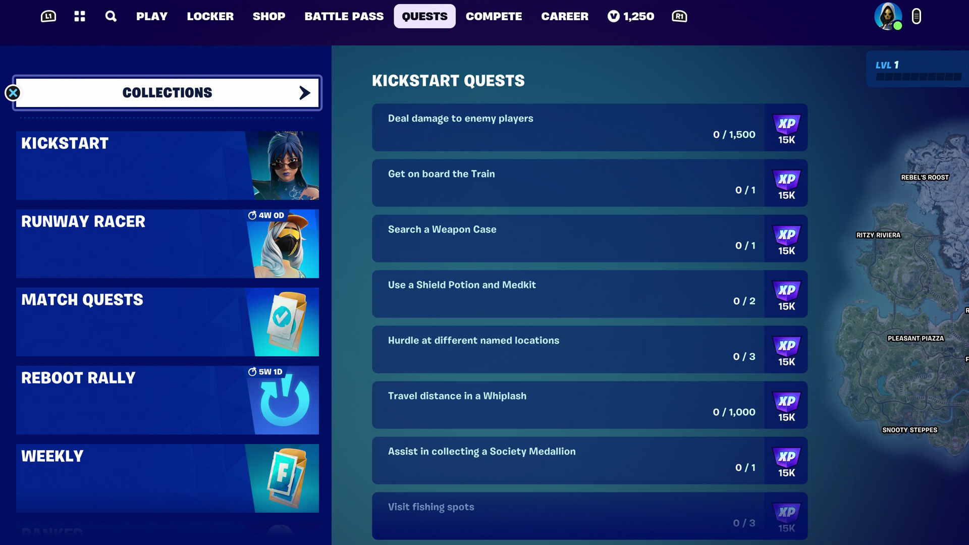 Fortnite Quests In Season 1 Of Chapter